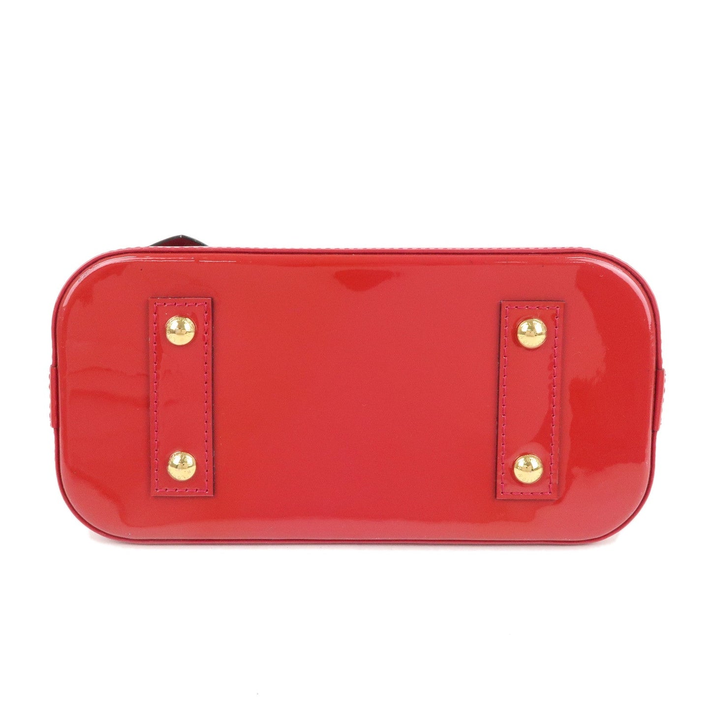 Auth Louis Vuitton Monogram Vernis Alma BB 2Way Bag Rose Indien M91771 Used F/S