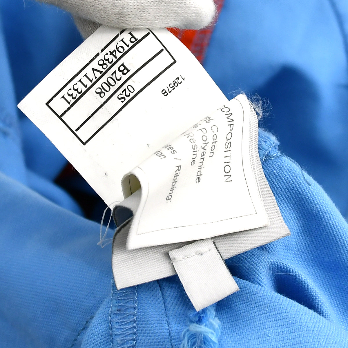 Chanel Sport Line Zip Up Jacket Light Blue 02S #38