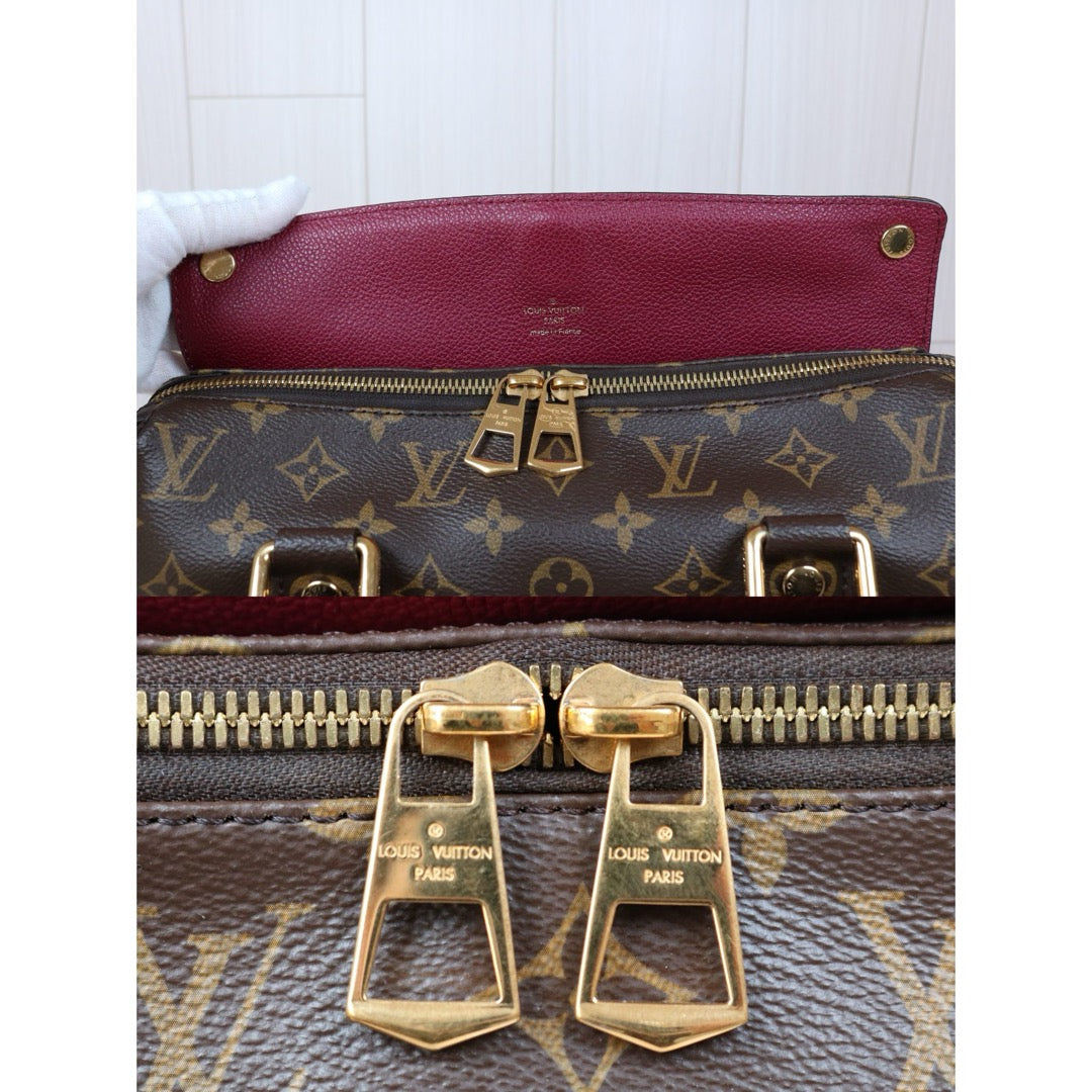 Very Good ( Rank A)｜ LV Monogram Manhattan Tote Bag With Shoulder Bag｜S24100202