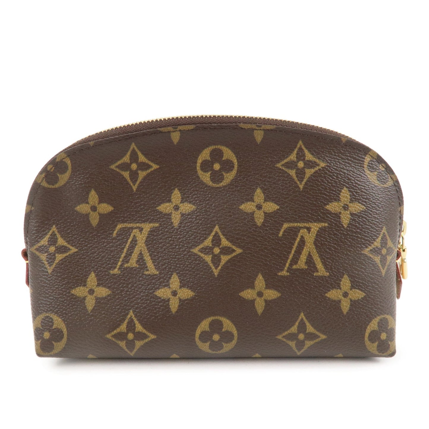 Louis Vuitton Monogram Pochette Cosmetic Pouch Brown M47515