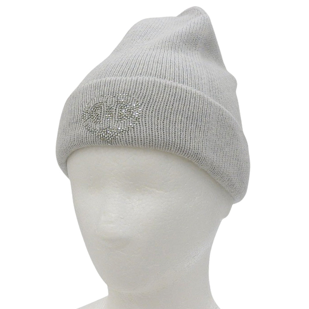 Chanel Coco Mark Cashmere Knit Cap
