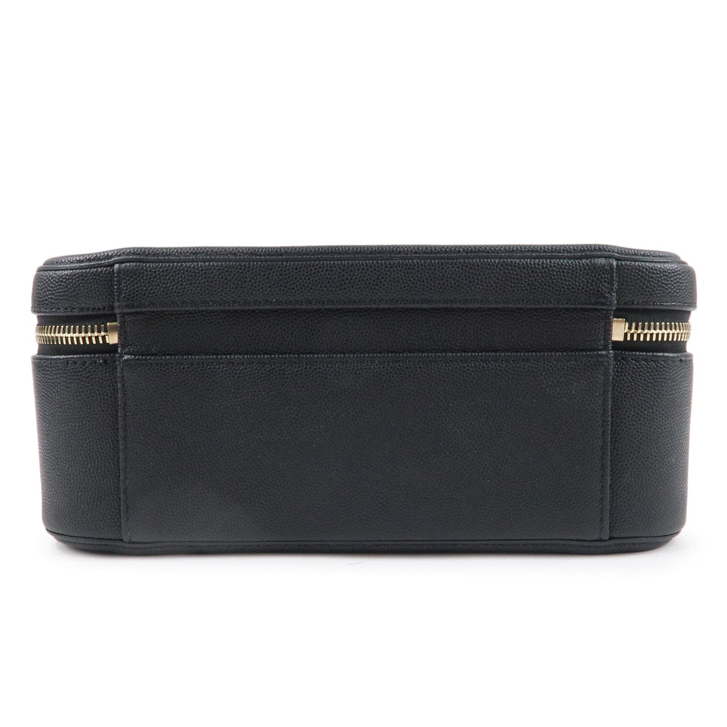Chanel CC Filigree Matelasse Caviar Skin Shoulder Bag Black A