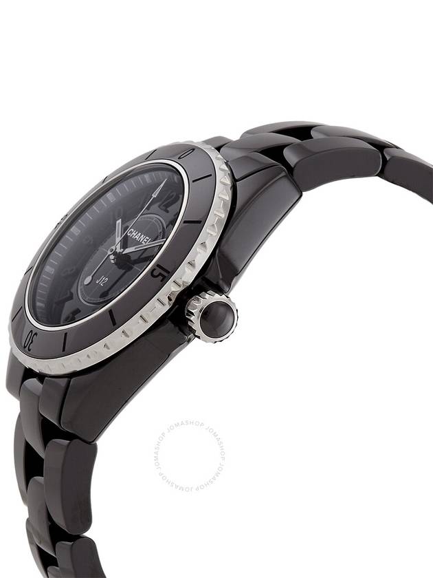 Chanel J12 Phantom Quartz Black Dial Ladies Watch H6346 Chanel