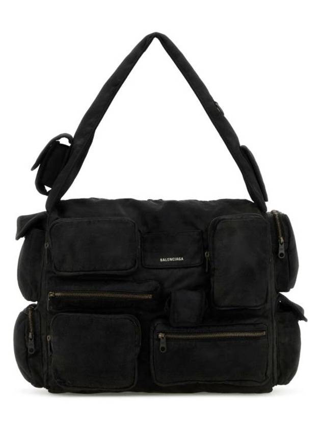 Luxury Balenciaga  Superbusy Large Cross Bag Black