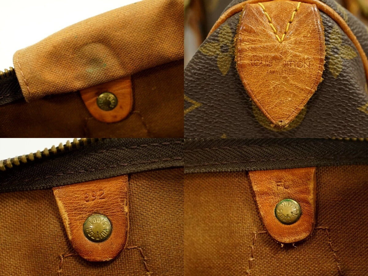 Louis Vuitton Speedy 30 Handbag