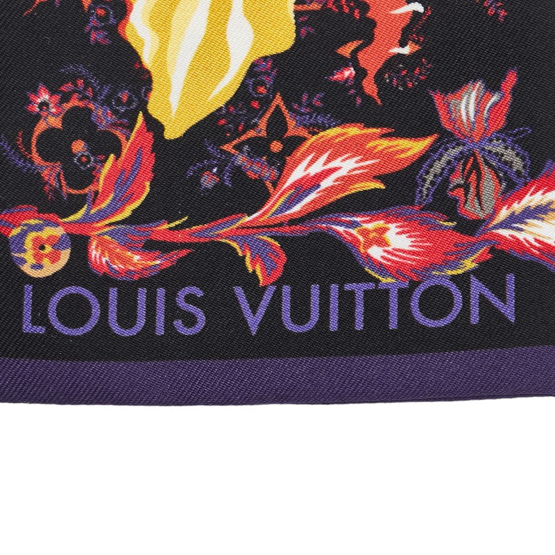 Louis Vuitton Monogram Bandy Randeboo  M76433 Beige Black Silk  Louis Vuitton