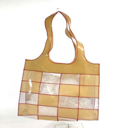 CHANEL Shoulder Bag Plastics beige CC COCO Mark Women Used