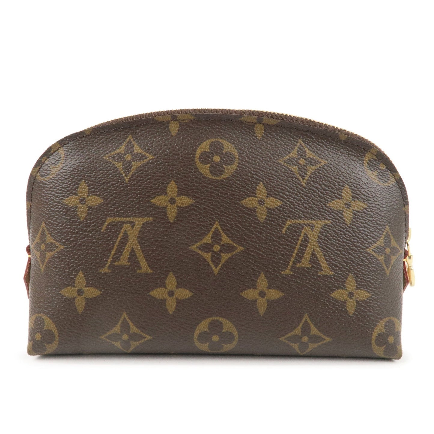 Louis Vuitton Monogram Pochette Cosmetic Pouch Brown M47515