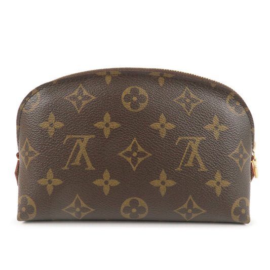 Louis Vuitton Monogram Pochette Cosmetic Pouch Brown M47515