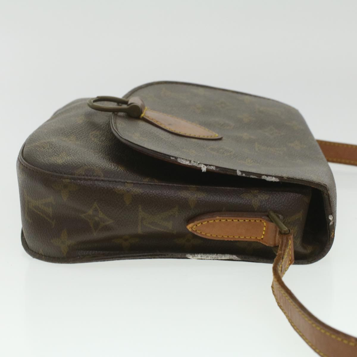 LOUIS VUITTON Monogram Saint Cloud GM Shoulder Bag M51242 LV Auth 37264