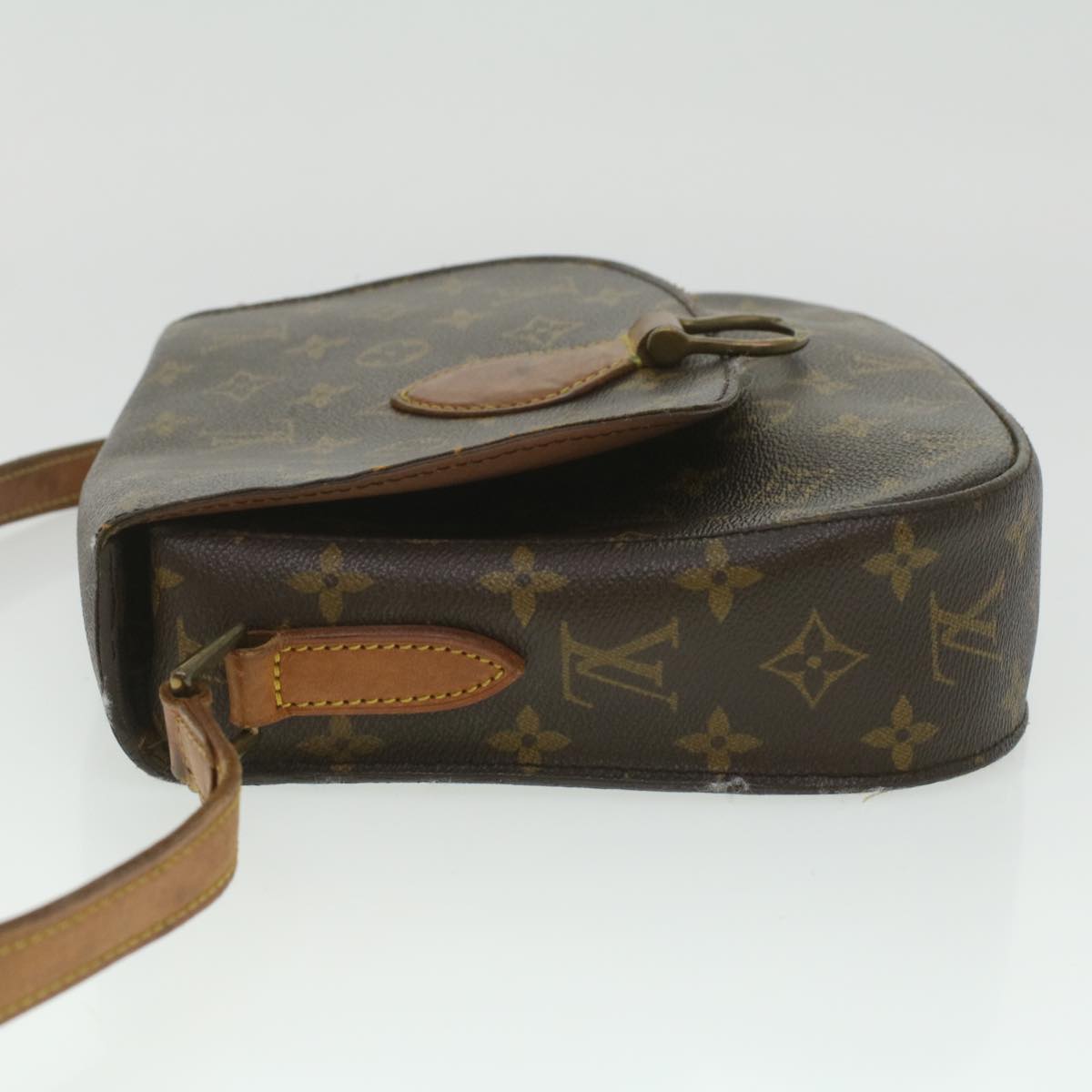 LOUIS VUITTON Monogram Saint Cloud GM Shoulder Bag M51242 LV Auth 37267