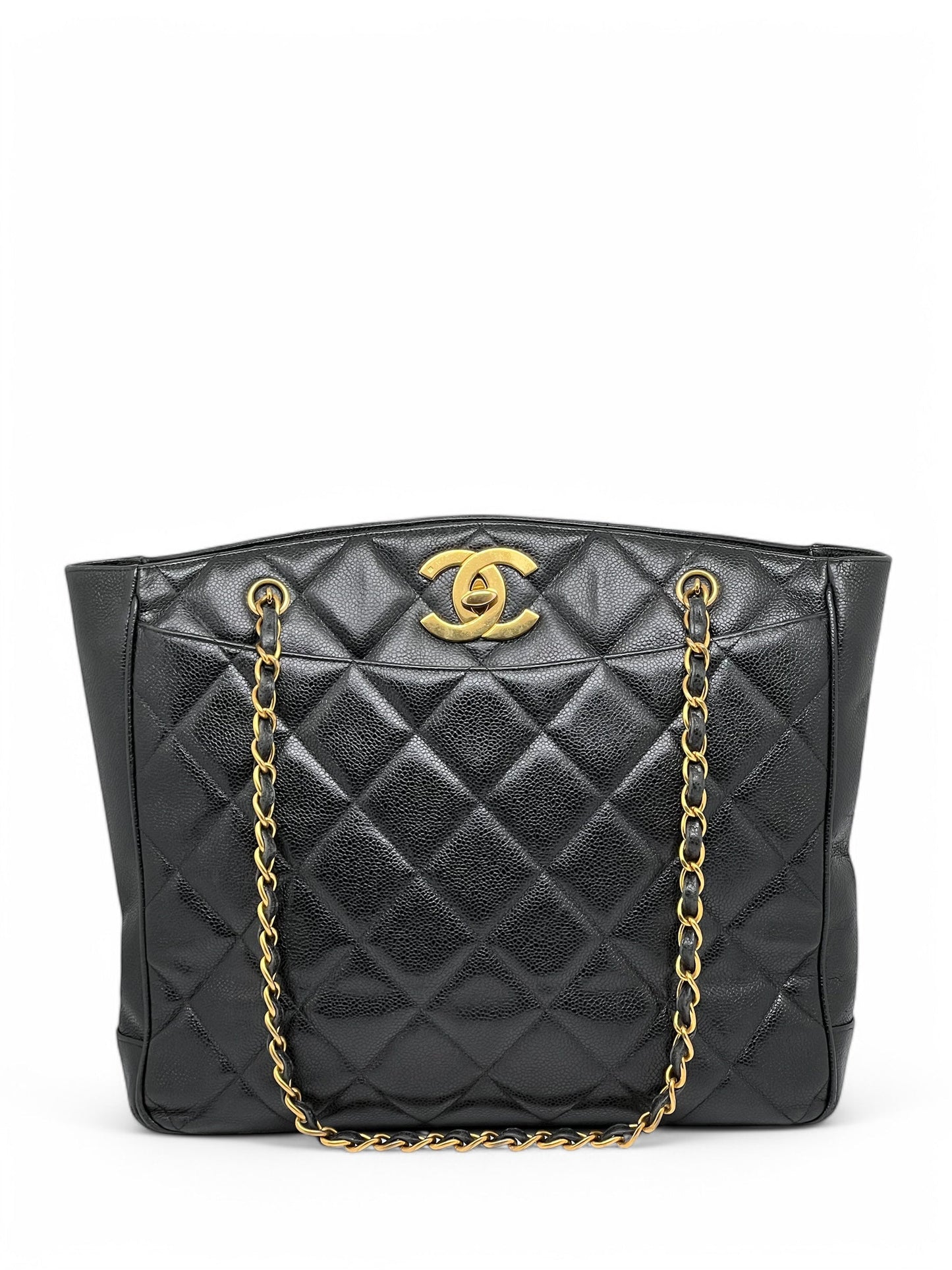 Chanel - Sac matelassé cuir caviar