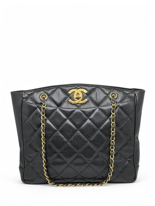 Chanel - Sac matelassé cuir caviar