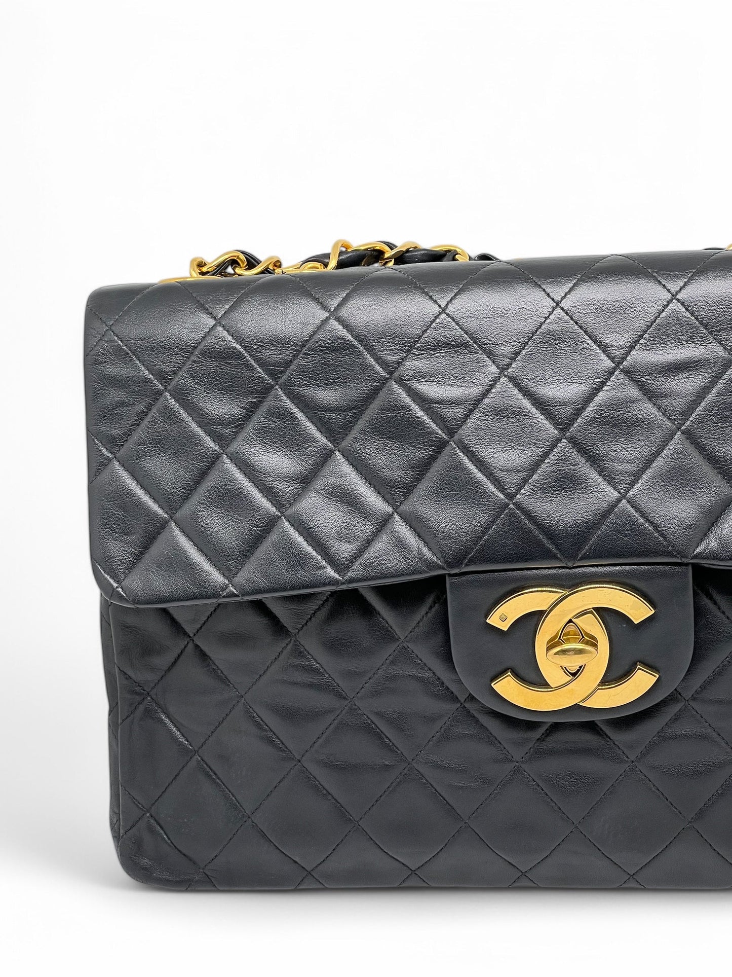 Chanel - Sac Maxi jumbo vintage 1994-1996