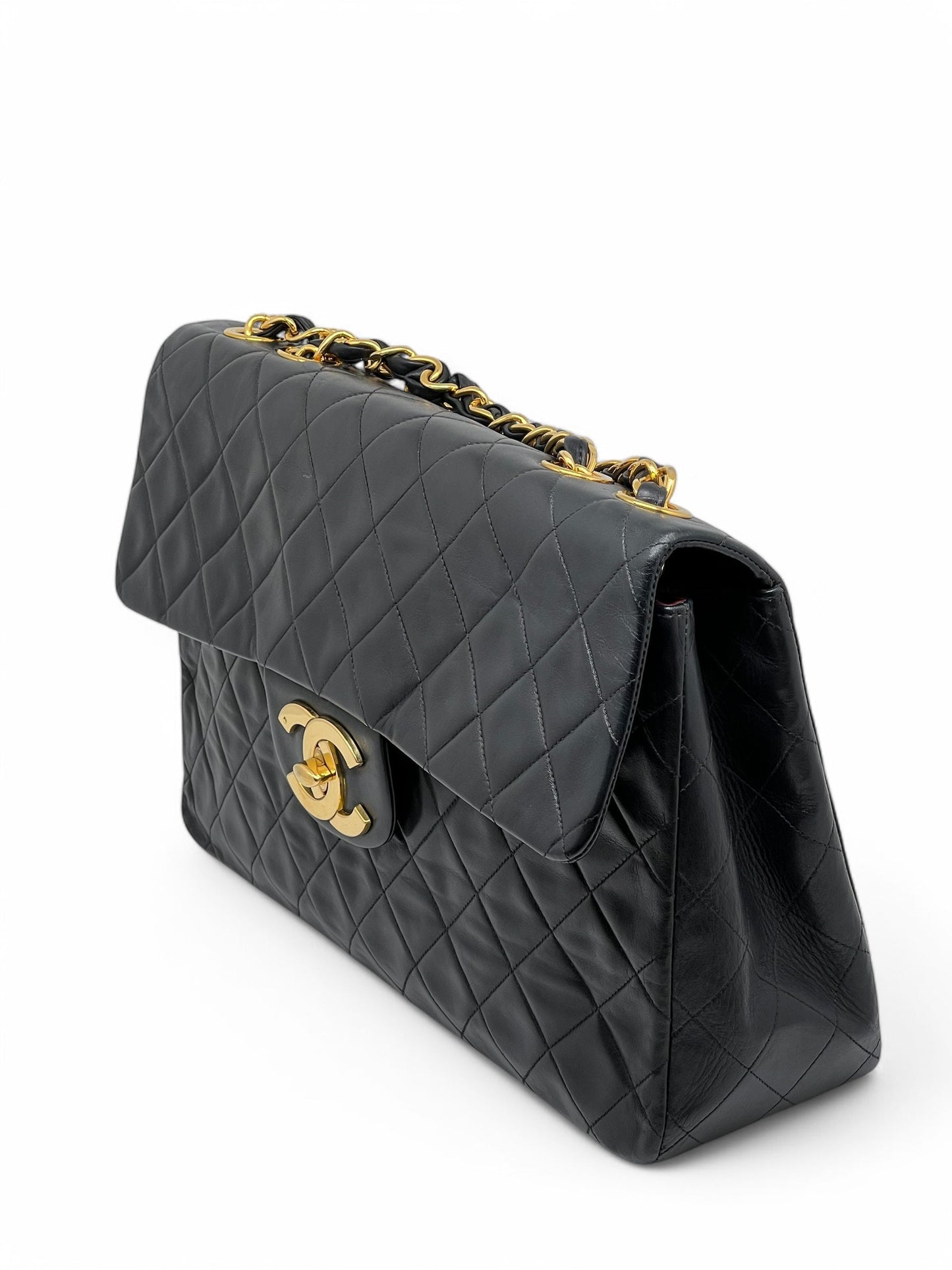 Chanel - Sac Maxi jumbo vintage 1994-1996