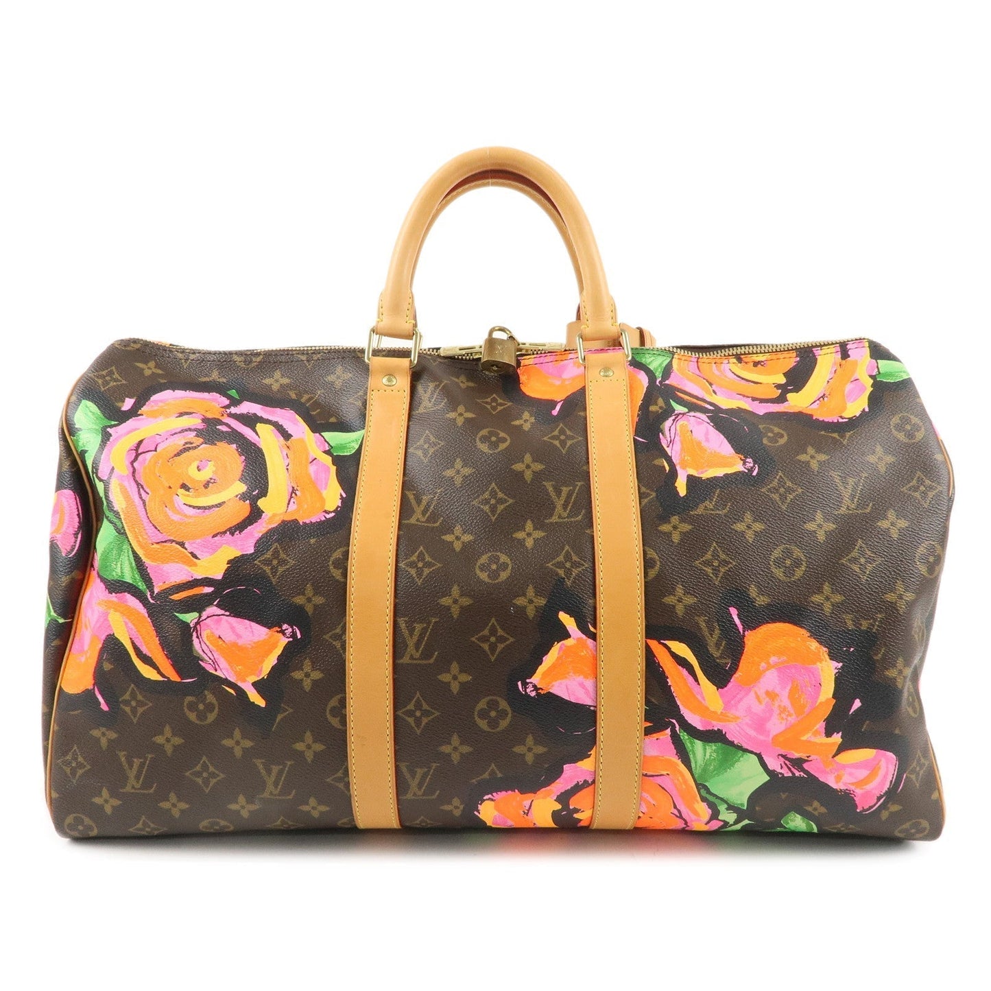 Louis Vuitton Monogram Rose Keep All 50 Boston Bag M48605