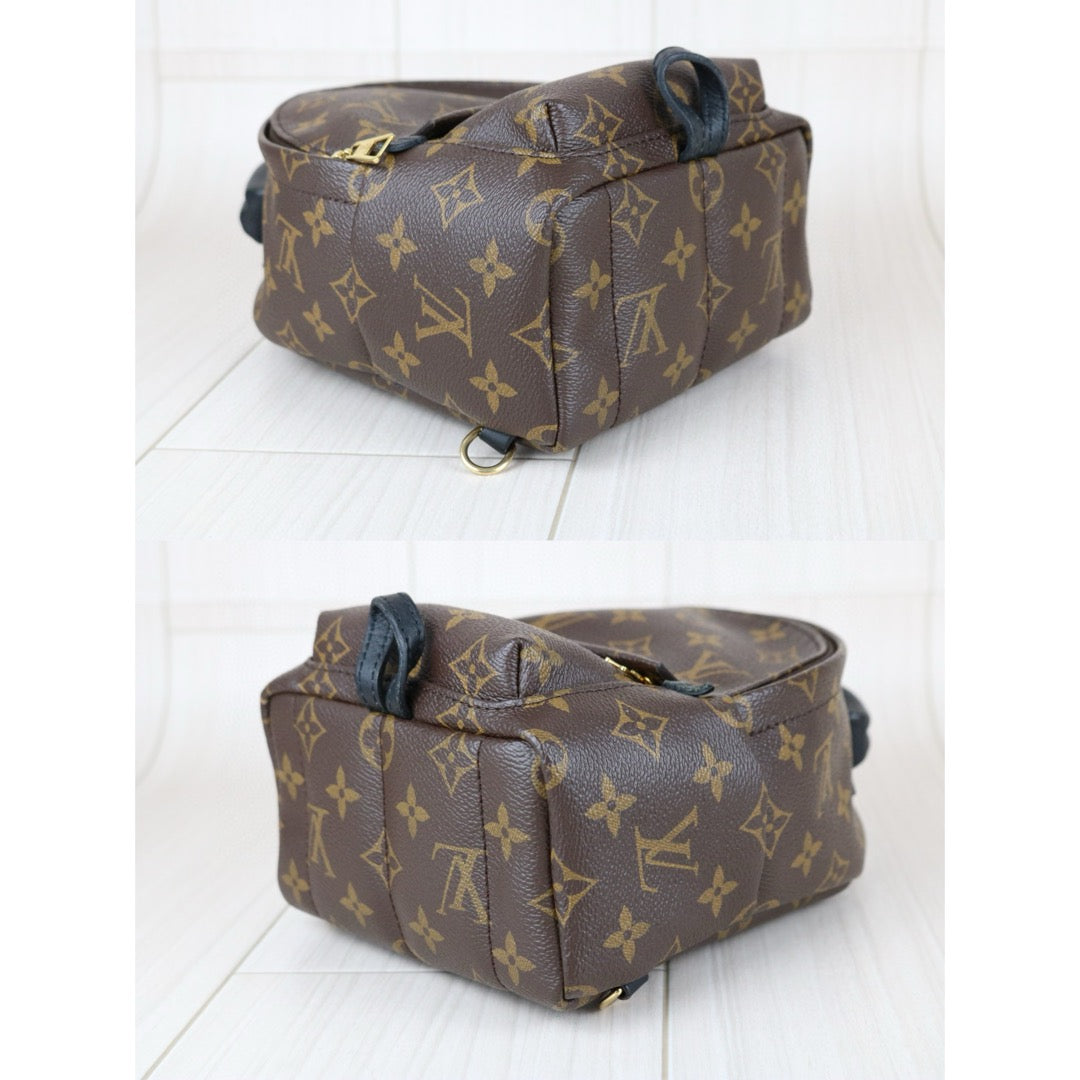 Very Good ( Rank A) ｜  LV Monogram Coated Canvas Mini Palm Springs Backpack｜S25041802