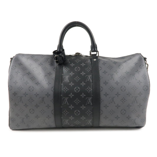 Louis Vuitton Monogram Eclipse Keep All Bandouliere 50 M45392