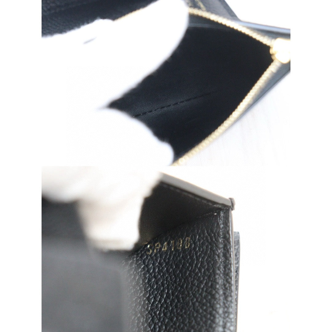 Rank AB ｜ LV Monogram Calf Skin Black Wallet  ｜24080507