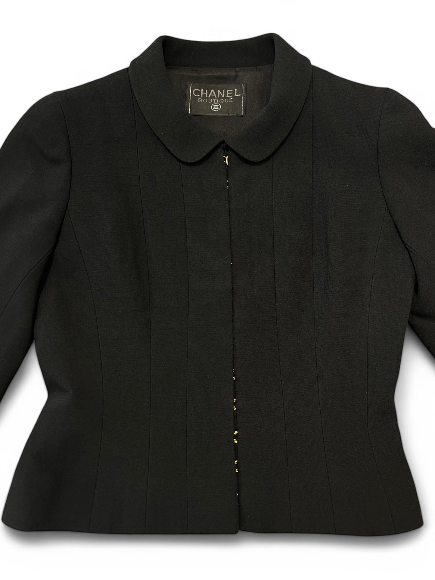 Chanel - Veste en laine TS