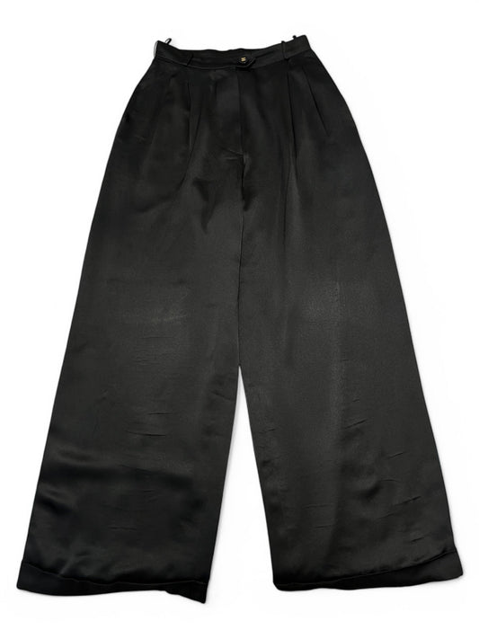 Chanel - Pantalon en soie T36