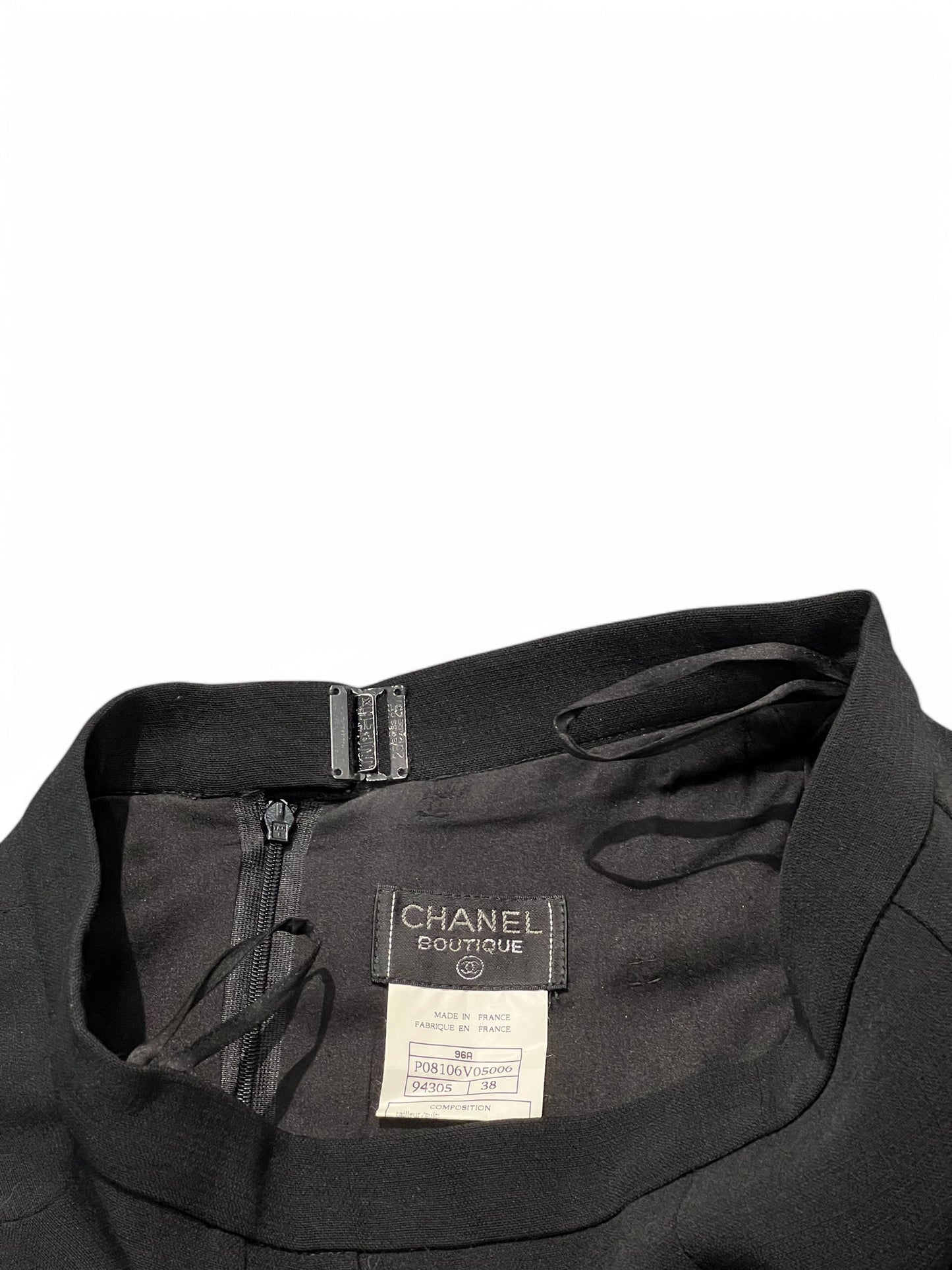 Chanel - Jupe en laine T38