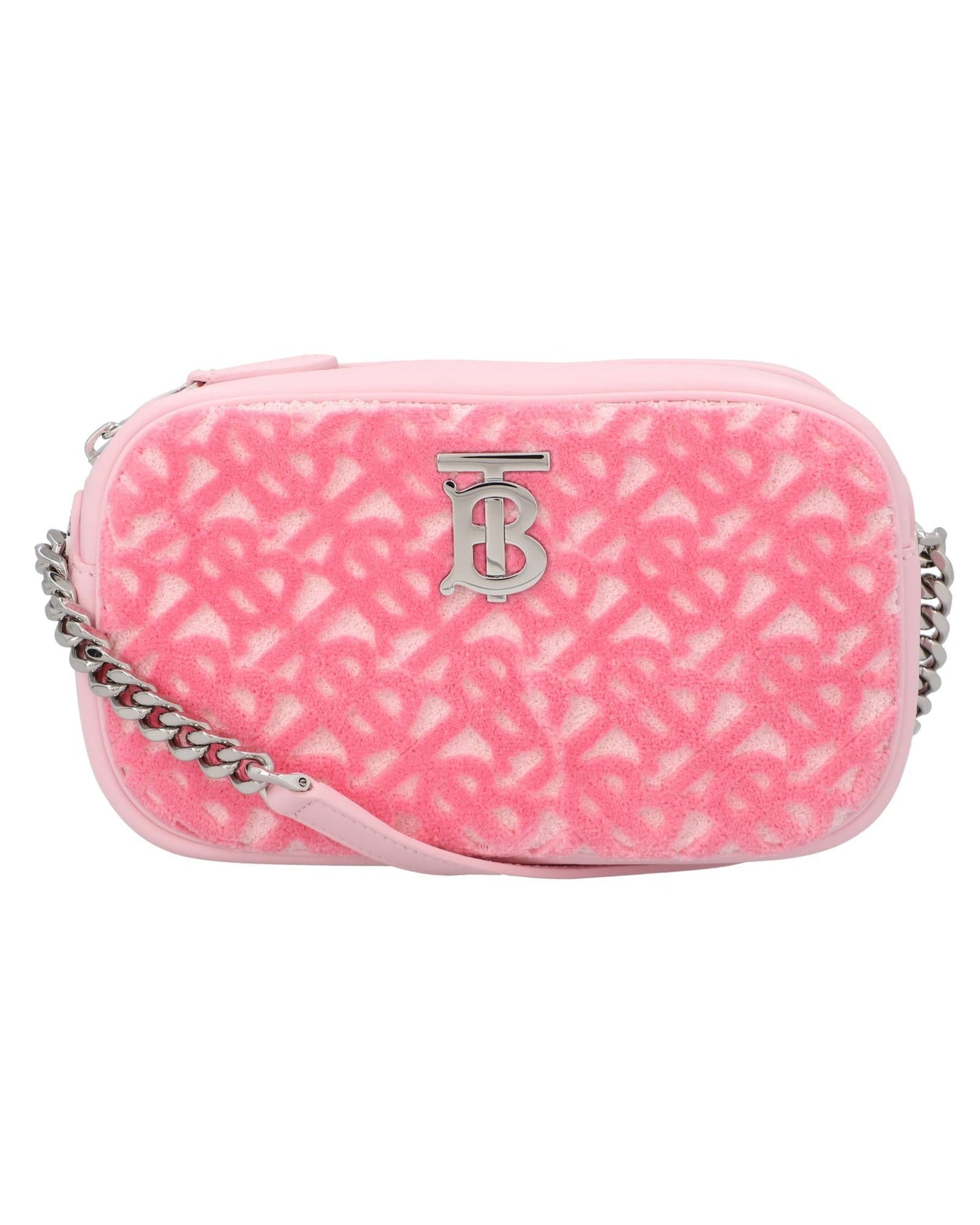 Burberry TB Bag Small Chain Crossbody Women Pink | Pink Messenger Bags ONE SIZE pink | pink