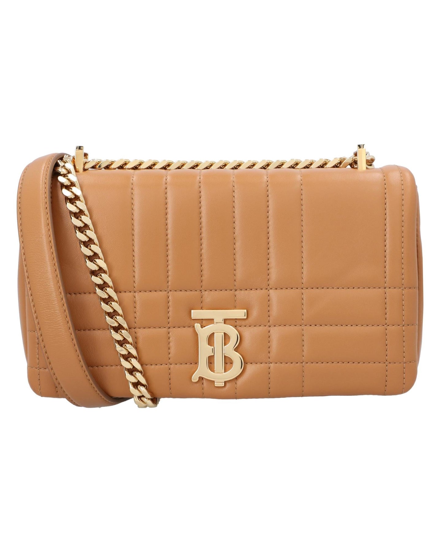 Burberry Quilted Leather Crossbody Bag Women Brown | Brown Shoulder Bags ONE SIZE brown | brown