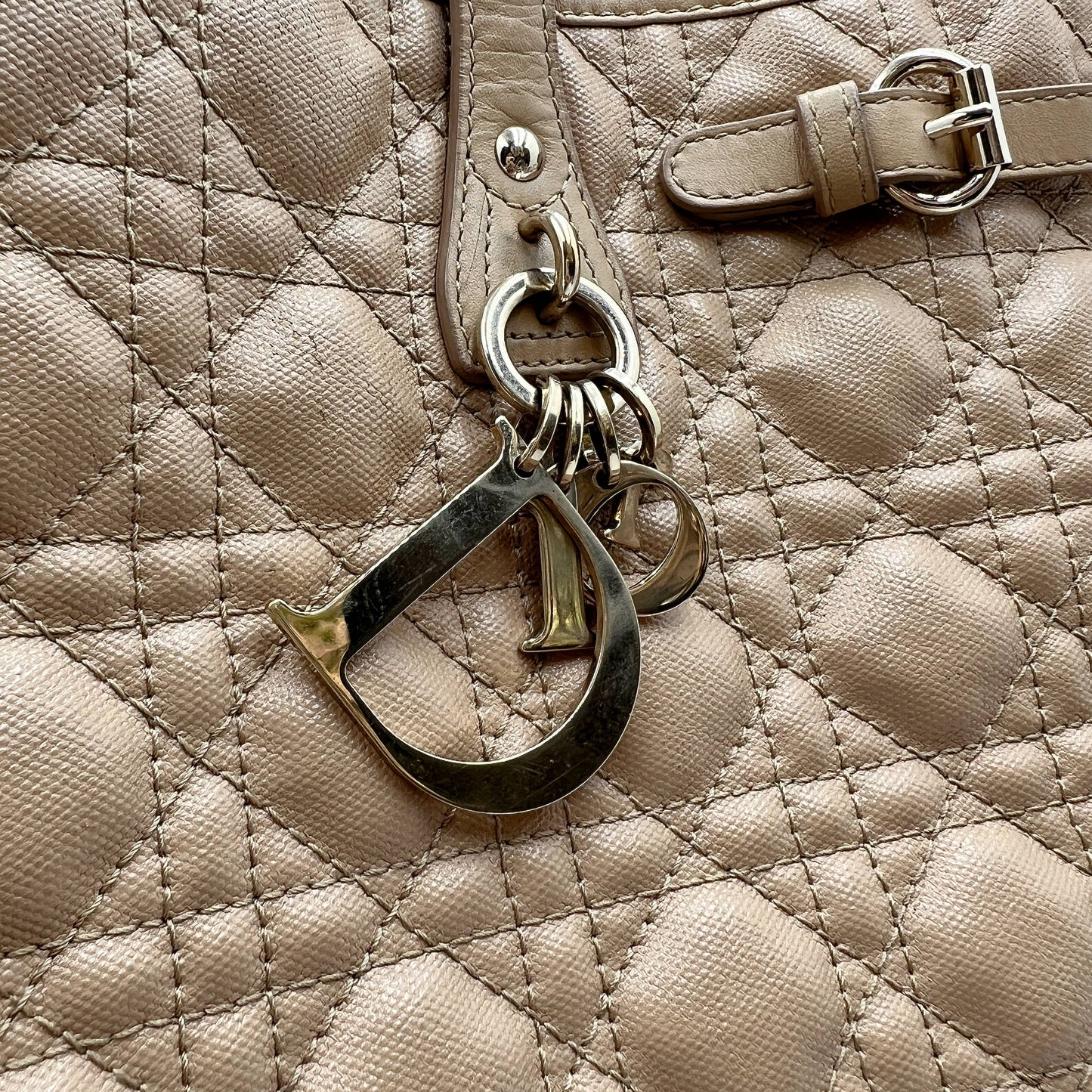 Cannage Leather Panarea Tote Bag