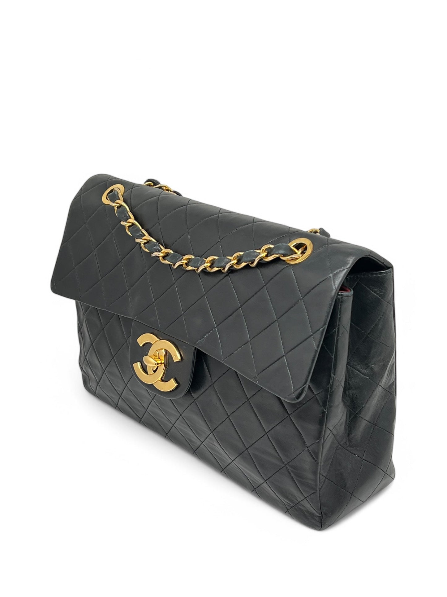 Chanel - Sac Maxi Jumbo vintage 1991-1994