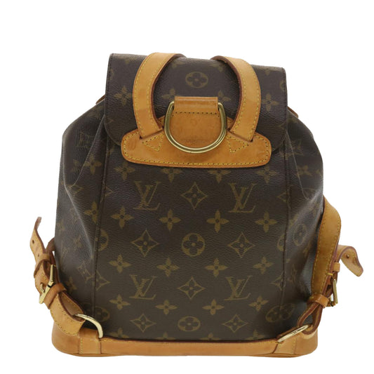 LOUIS VUITTON Monogram Montsouris MM Backpack M51136 LV Auth 37597