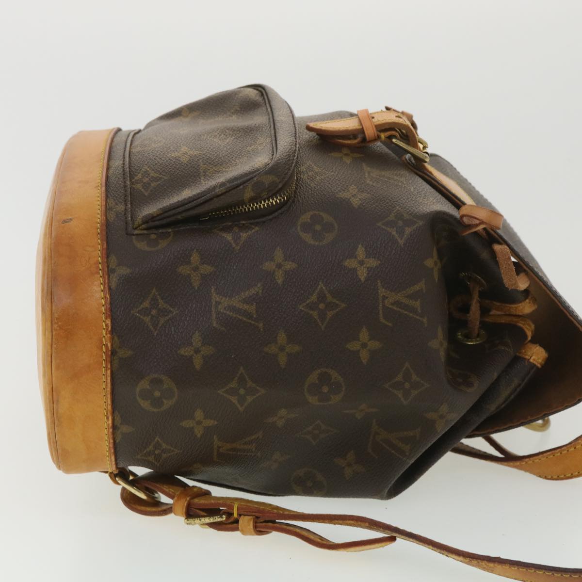 LOUIS VUITTON Monogram Montsouris MM Backpack M51136 LV Auth 37597