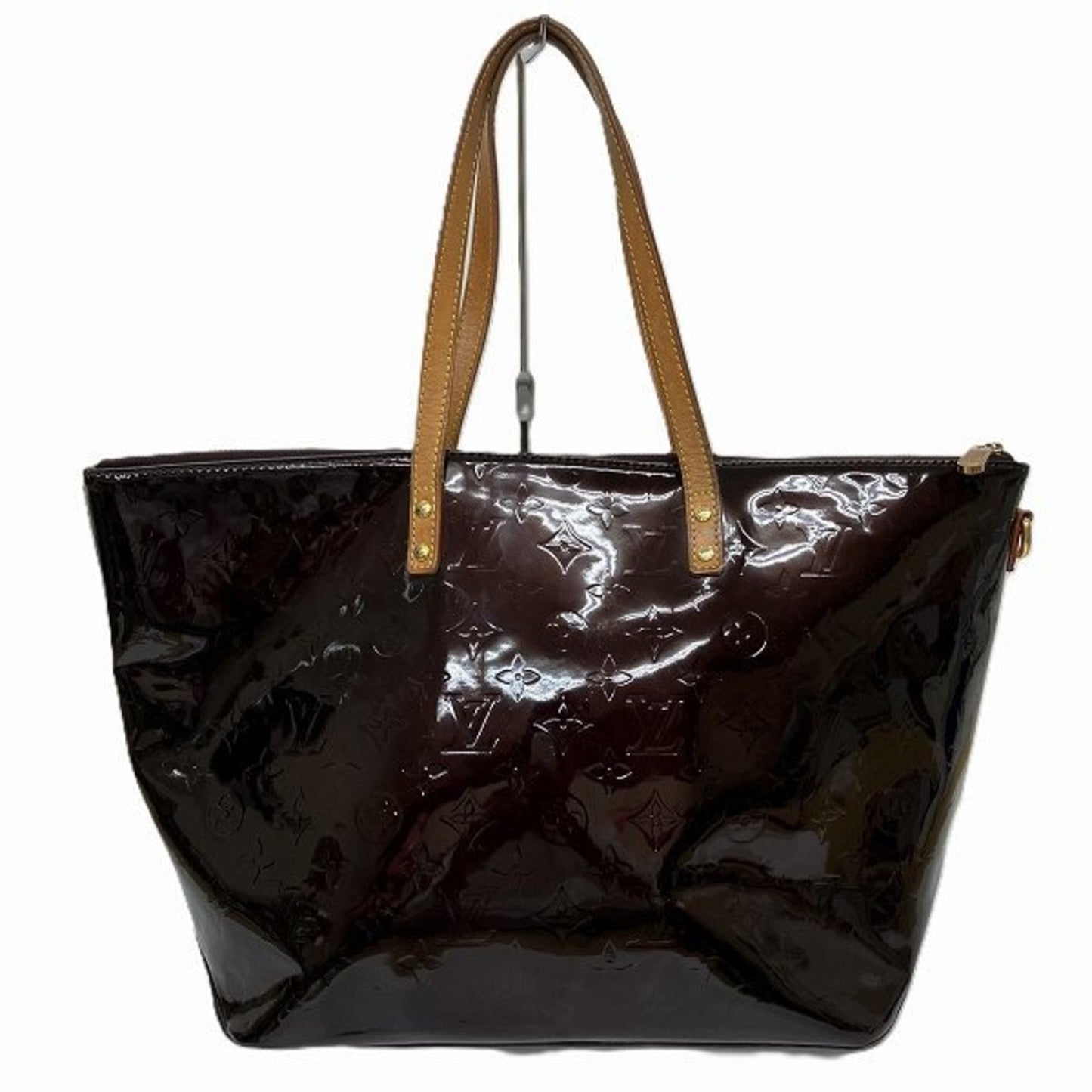 Louis Vuitton Galle Monogram Patent Leather Tote Bag