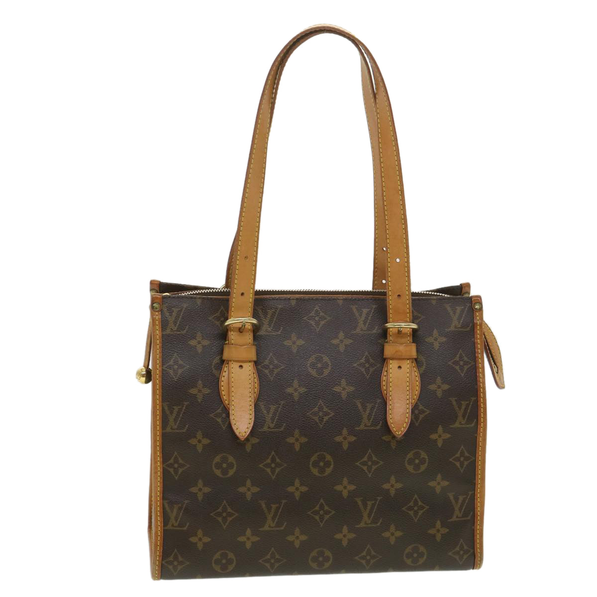 LOUIS VUITTON Monogram Popincourt Haut Tote Bag M40007 LV Auth 37854
