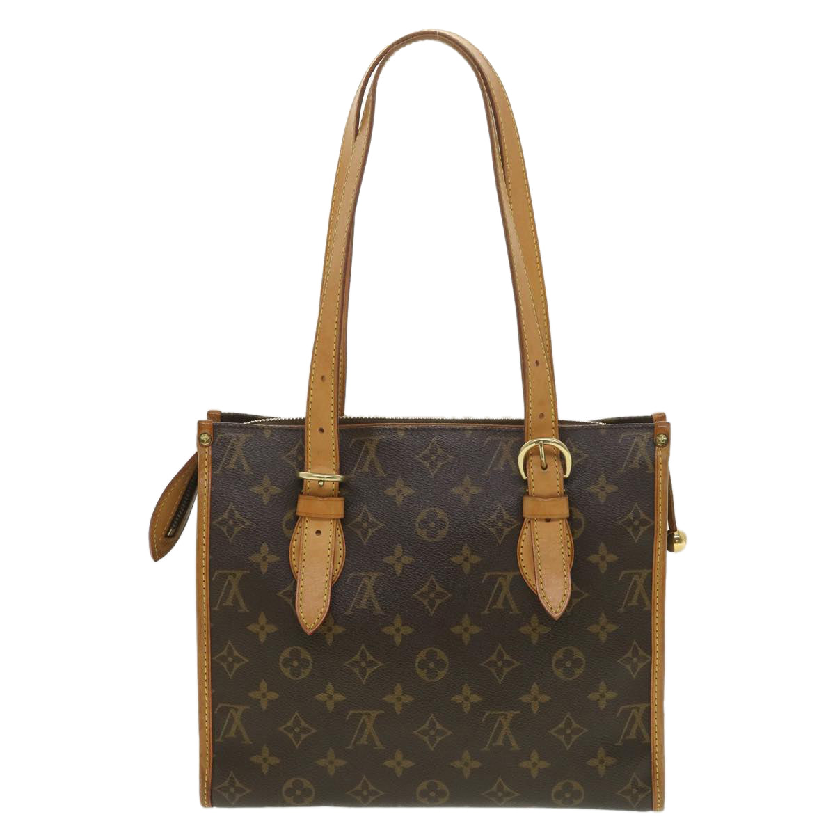 LOUIS VUITTON Monogram Popincourt Haut Tote Bag M40007 LV Auth 37854