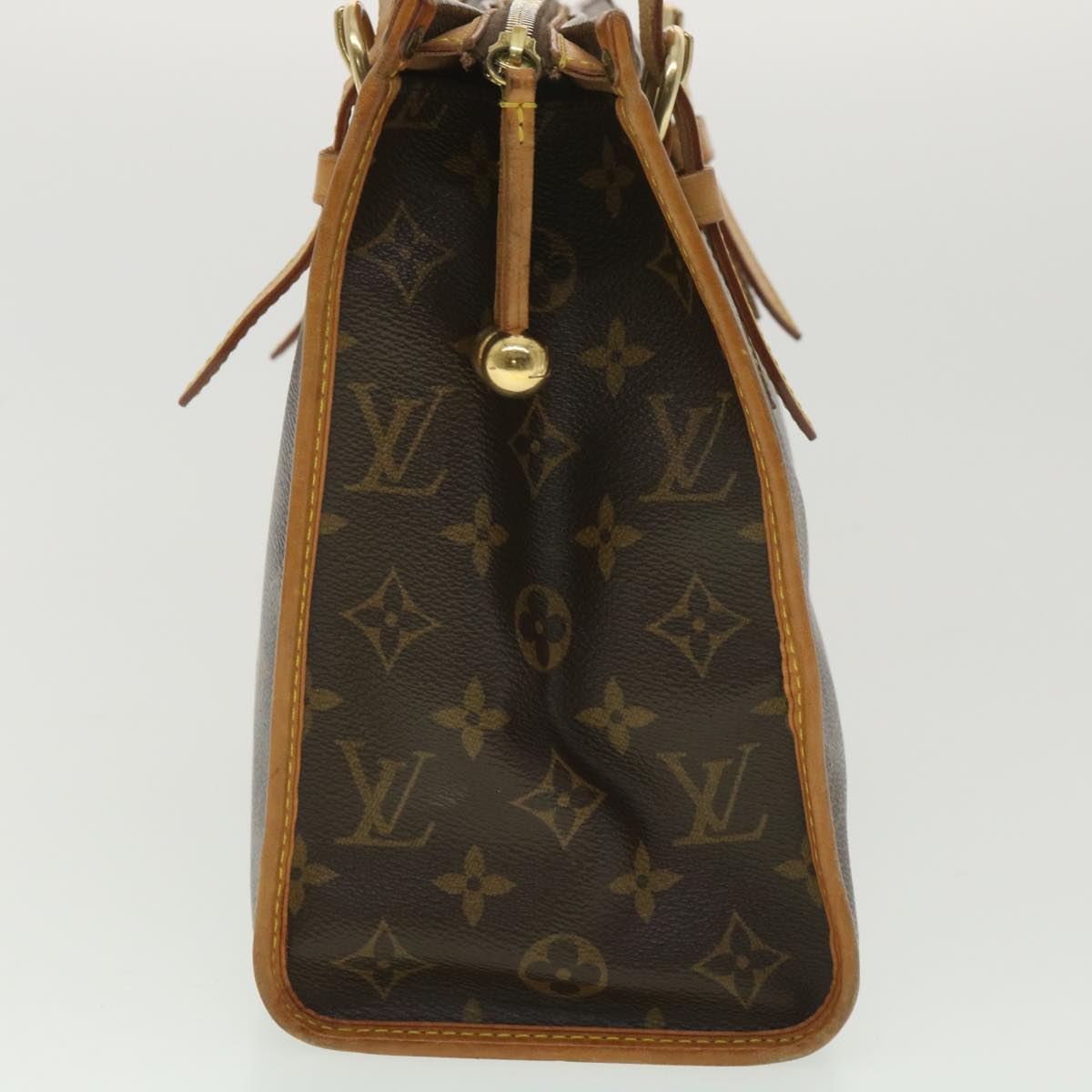 LOUIS VUITTON Monogram Popincourt Haut Tote Bag M40007 LV Auth 37854