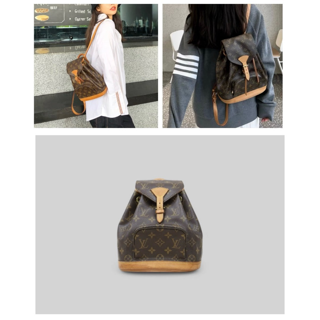 Good ( Rank AB)｜ LV Monogram Montsouris PM Backpack｜S25033012