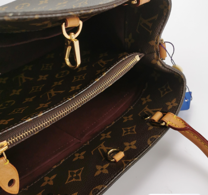Preloved Louis Vuitton (LV) Monogram Montaigne Medium 35CM brown 2014YEAR 250205781050440