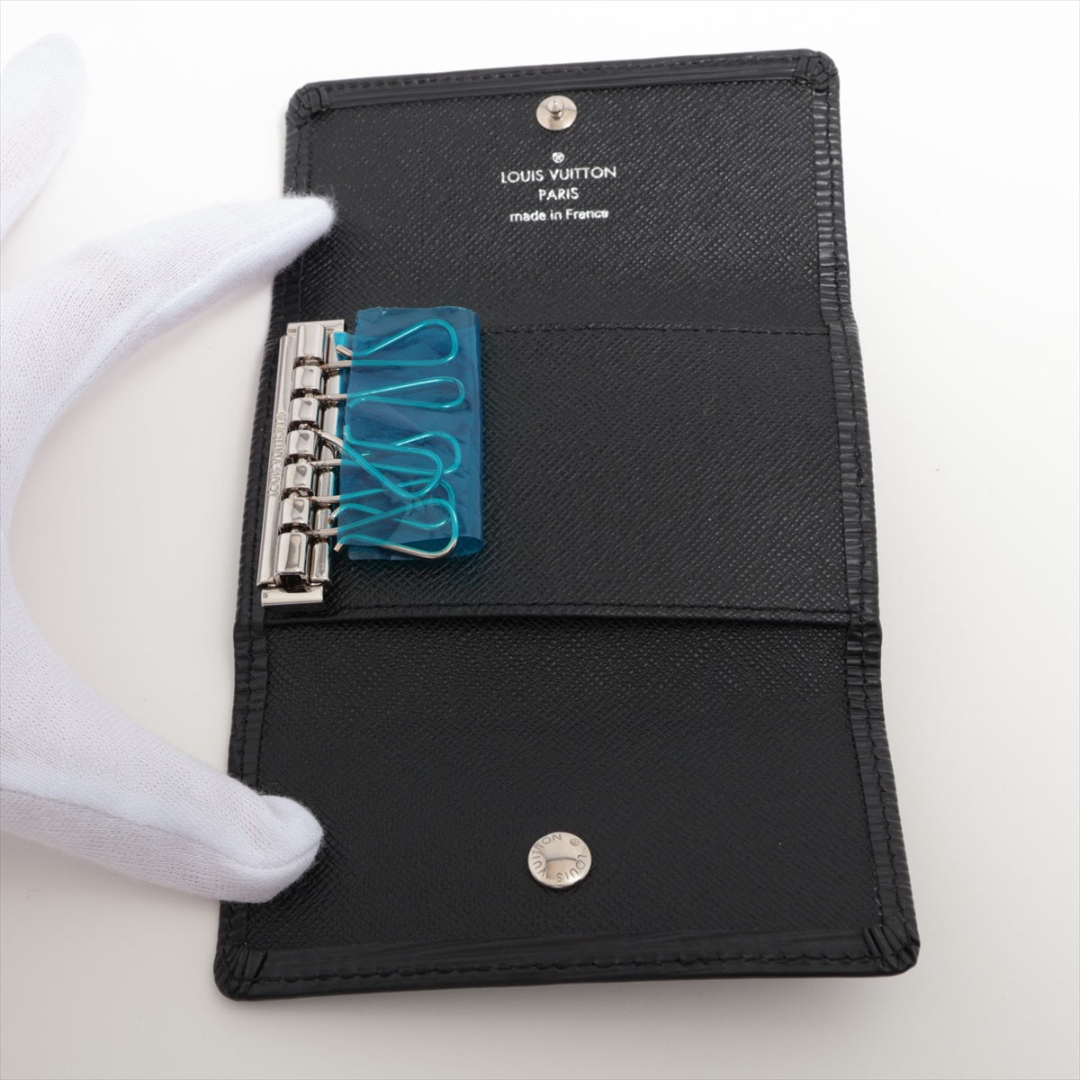 Louis Vuitton Epi Multicle 6 M63812 Noir Keycase
