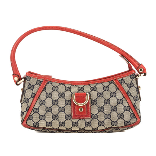 G*G GG  Monogram Canvas D-Ring Tote (Pre Owned)