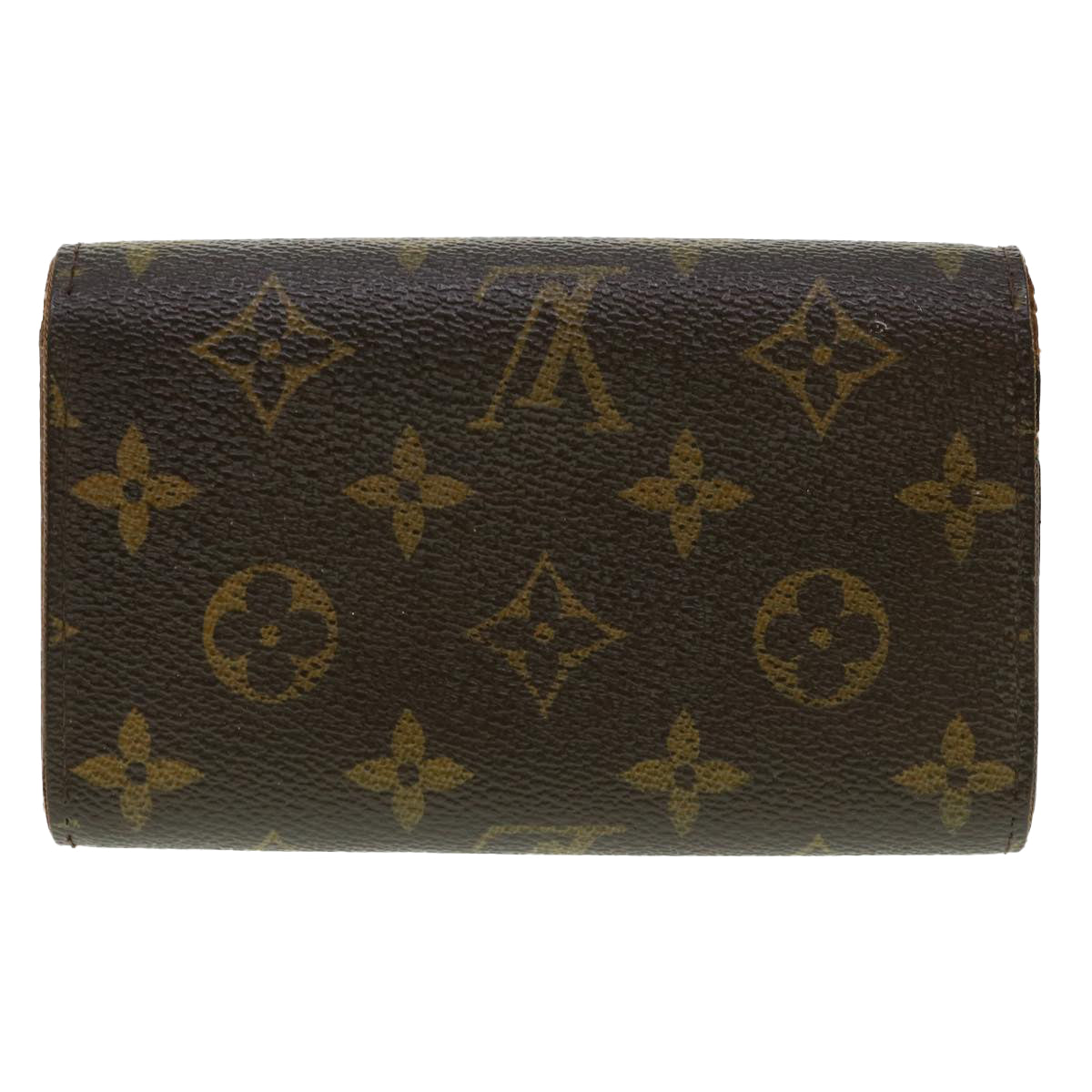 LOUIS VUITTON Monogram Portefeuille International Long Wallet M61217 Auth 38170