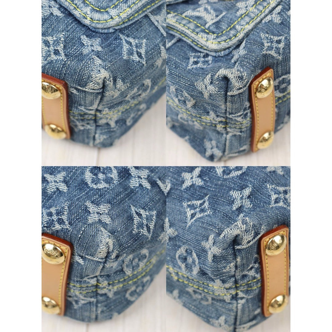 Good ( Rank AB)｜  LV Monogram Baggy Denim Shoulder Bag｜V24090517
