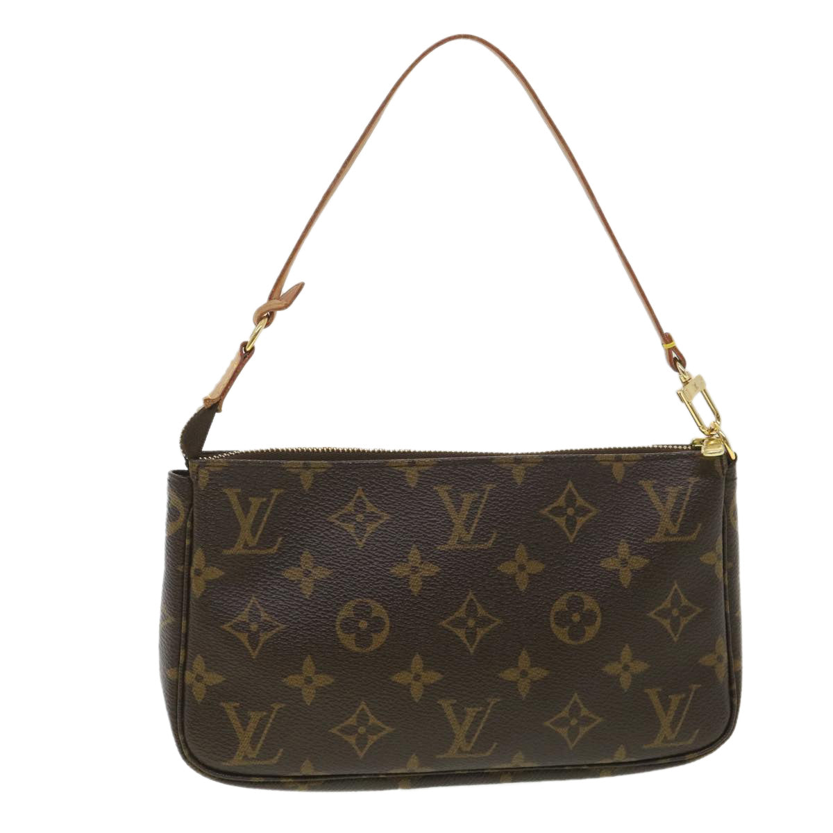 LOUIS VUITTON Monogram Pochette Accessoires Pouch M51980 LV Auth 38335