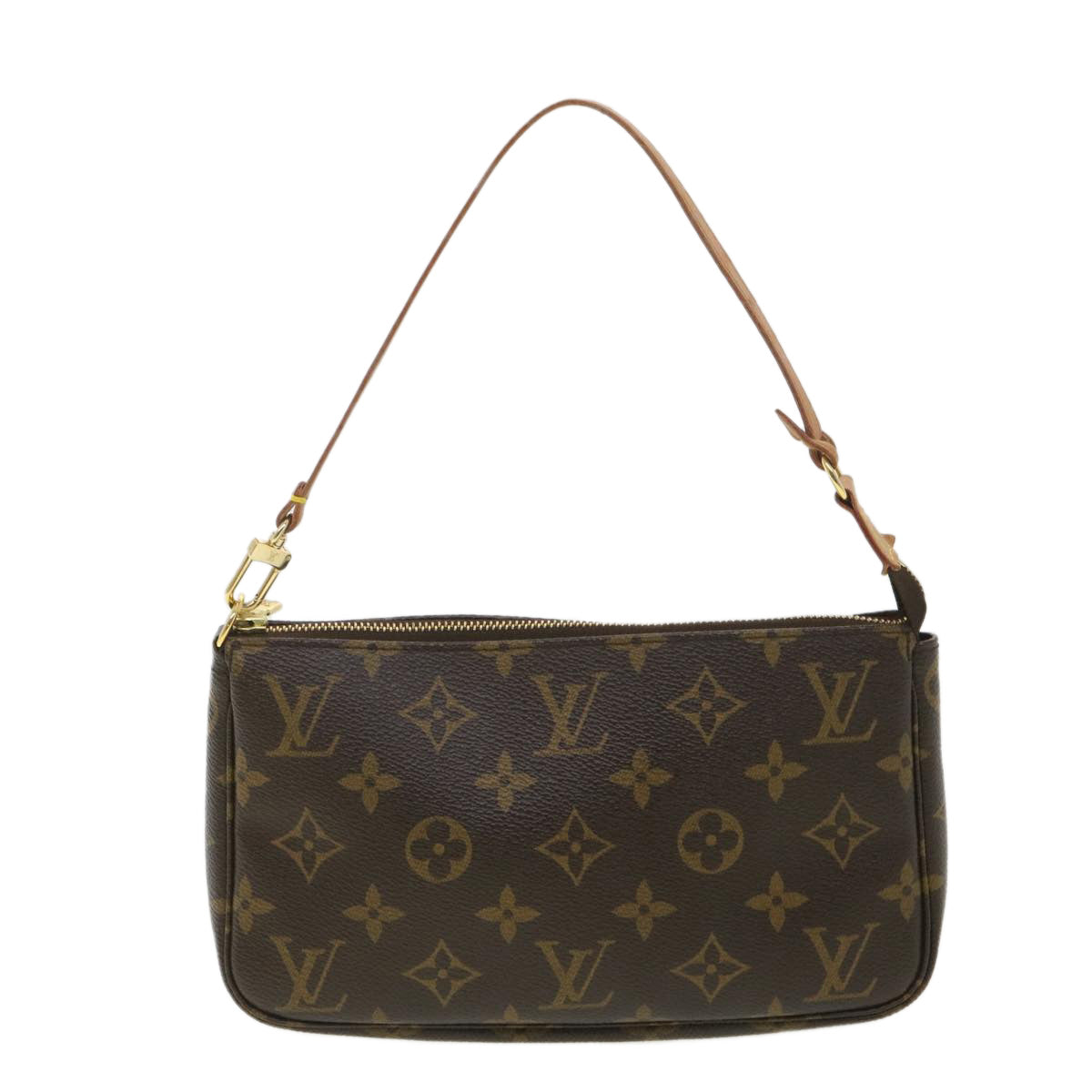 LOUIS VUITTON Monogram Pochette Accessoires Pouch M51980 LV Auth 38335