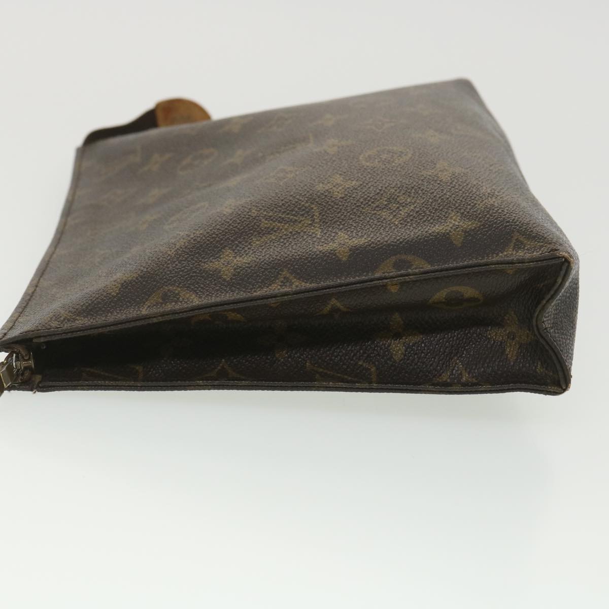 LOUIS VUITTON Monogram Poche Toilette 26 Pouch M47542 LV Auth 38575