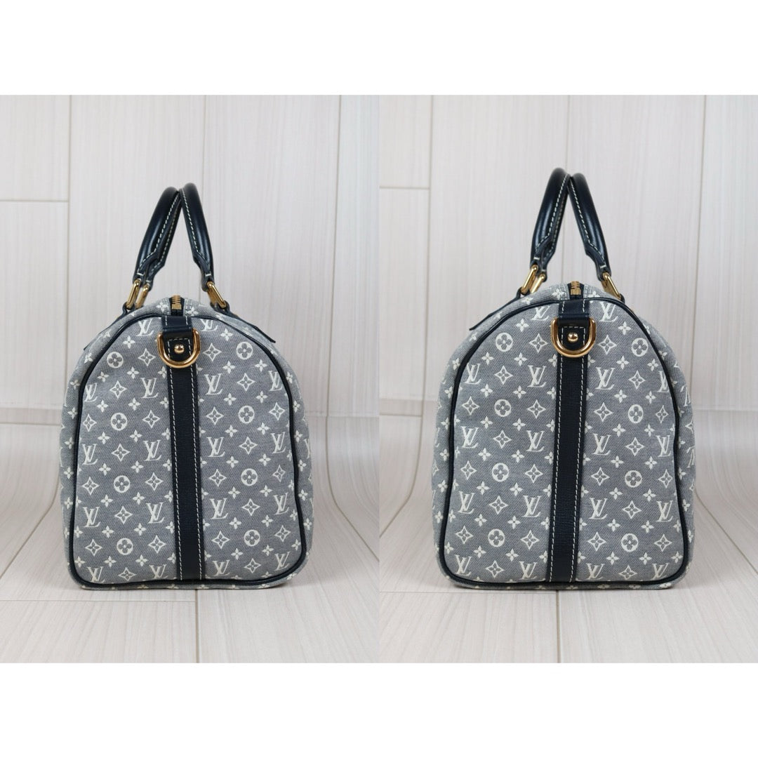 Very Good ( Rank A)｜ LV Denim Monogram Speedy 30 Hand Bag Shoulder Bag｜S24100703