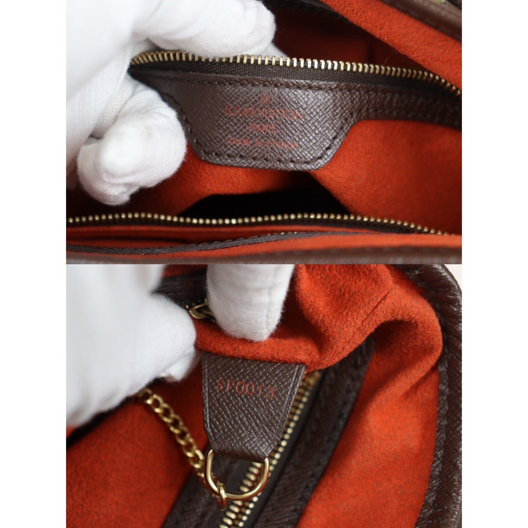 Rank A｜LV Damier Male Handbag With Pouch｜24072911