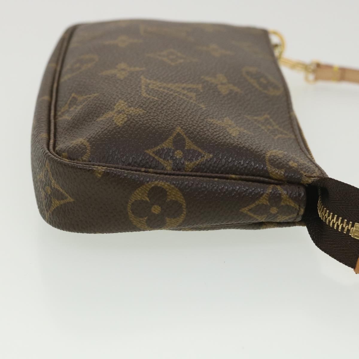 LOUIS VUITTON Monogram Mini Pochette Accessoires Pouch M58009 LV Auth 38676