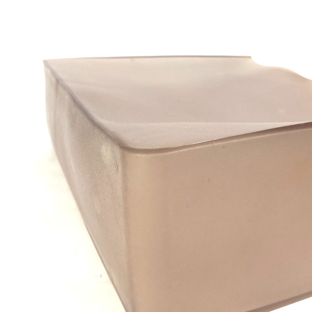 CHANEL Tote Bag rubber Gray type Shoulder logo Women Used