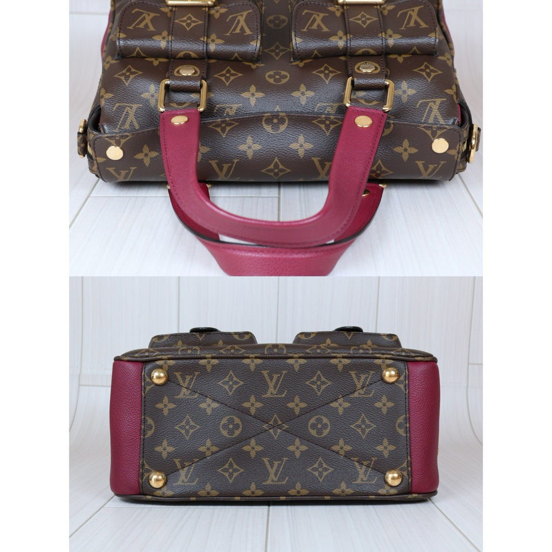 Very Good ( Rank A)｜ LV Monogram Manhattan Tote Bag With Shoulder Bag｜S24100202